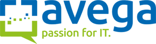 Logo and link for avega IT AG